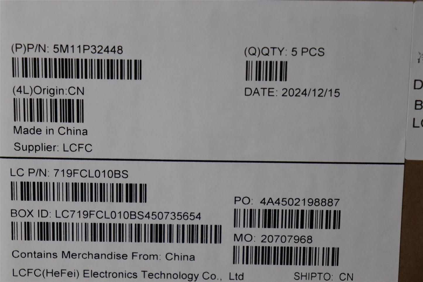 Lenovo MECH_ASM FRU SWS BL (TRI) UK BK 5M11P32454