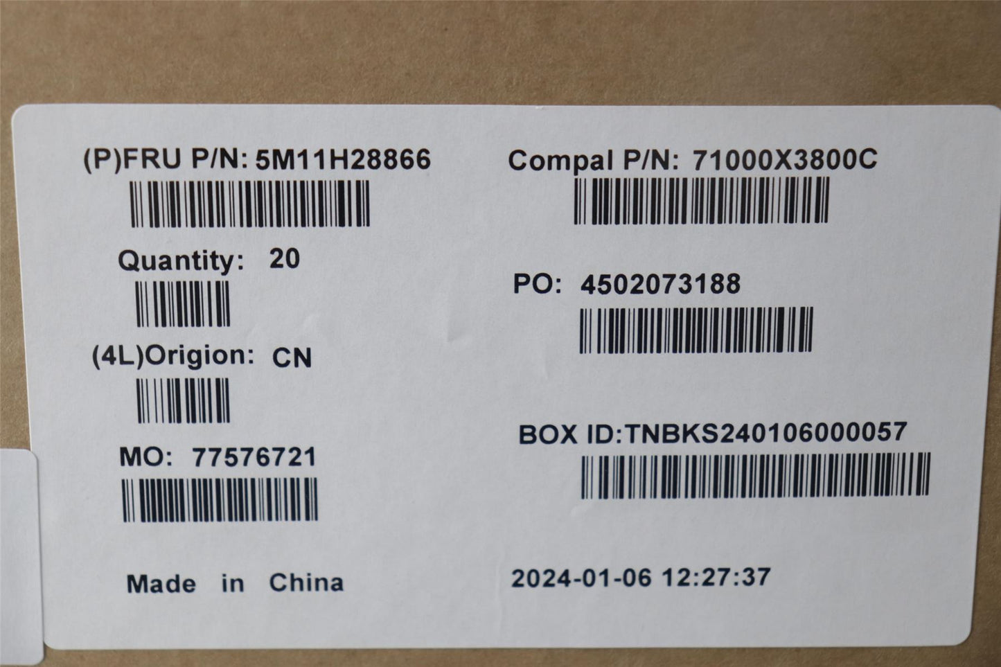 Lenovo SYS_COVER_BACK_ASSY_LUNA_GREY 5M11H28866