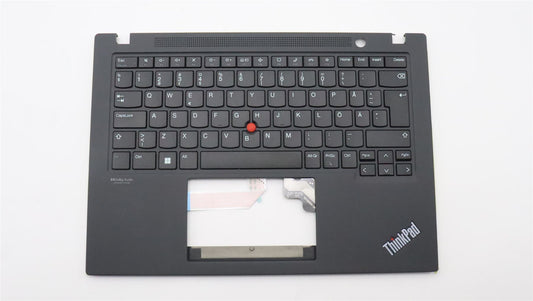 Lenovo ThinkPad T14s 3 Keyboard Palmrest Top Cover Swedish Finnish 5M11G27061