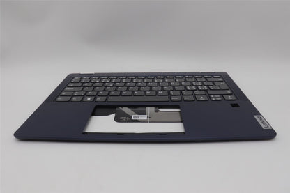 Lenovo IdeaPad 5 14ABR8 Keyboard Palmrest Top Cover Swiss Abyss Blue 5CB1K20769