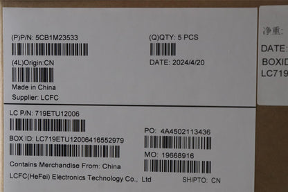 Lenovo COVER Upper Case ASM_SWS L 83ERAGFP NBL 5CB1M23533