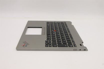 Lenovo ThinkPad X1 Keyboard Palmrest Top Cover Swedish Finnish 5M11B59864