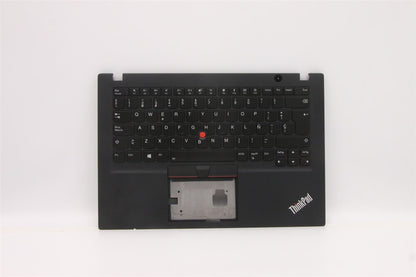 Lenovo ThinkPad T490s Keyboard Palmrest Top Cover Spanish Black Backlit 02HM228