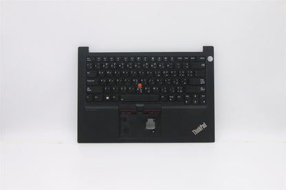 Lenovo ThinkPad E14 Keyboard Palmrest Top Cover Arabic Black Backlit 5M10V17041