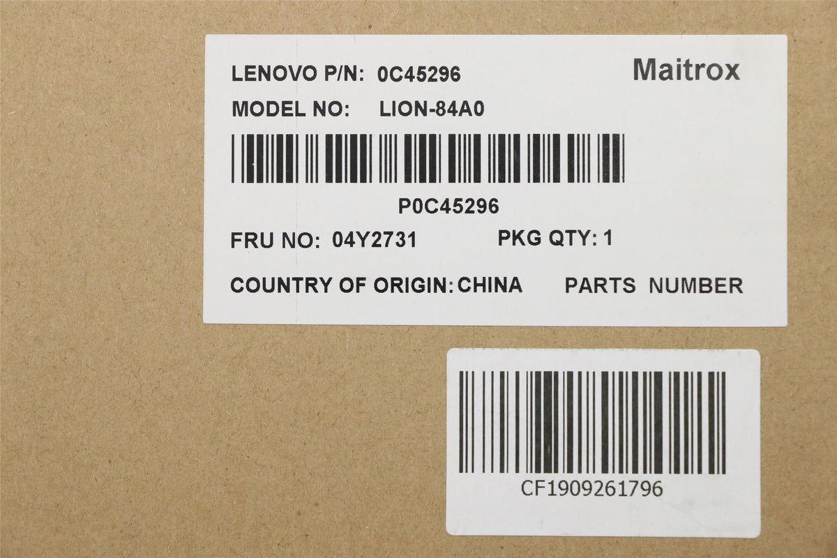 Genuine Lenovo ThinkPad Edge E440 E431 Keyboard Arabic Black 04Y2731