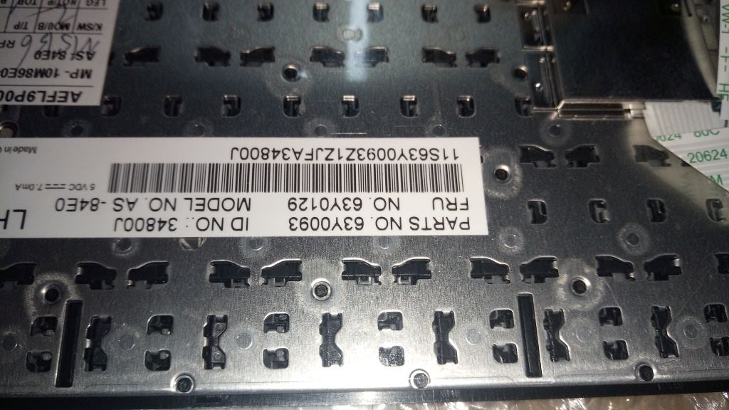 Lenovo ML-KBD SPA Spanish Keyboard 63Y0057