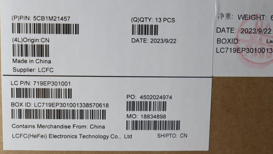Lenovo FRU KP6B5_D_COVER_SIM_DUMMY_ASSY 5CB1M21457