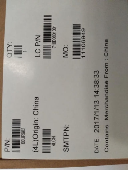 Lenovo Carbon X1 5th Fan Heatsink 00UR983