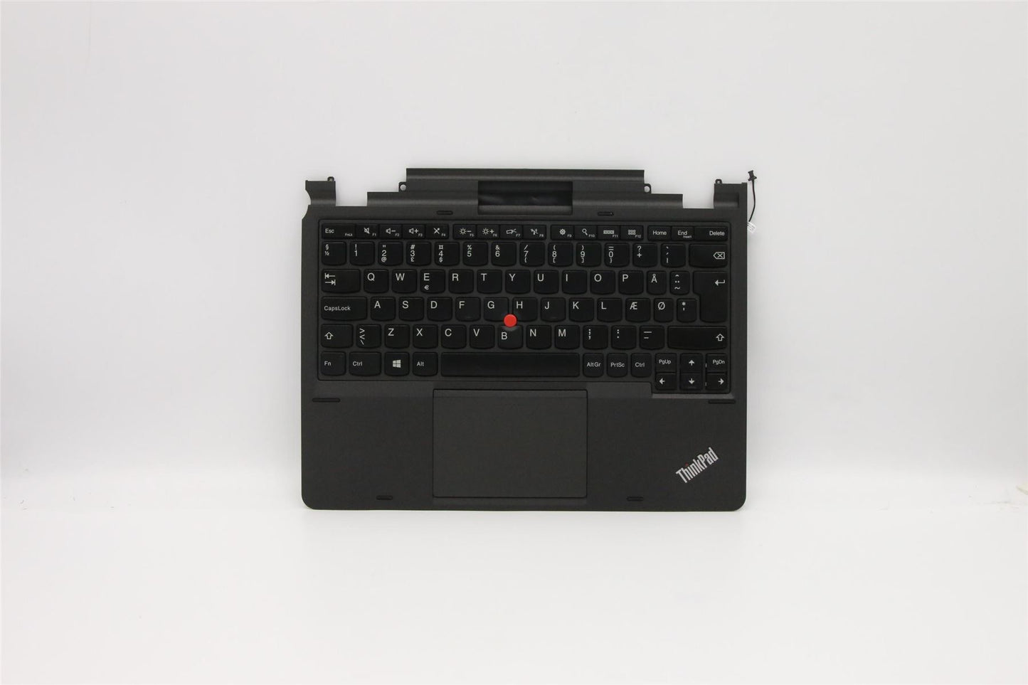 Lenovo ThinkPad Helix Palmrest Cover Touchpad Keyboard Danish Black 04X0632