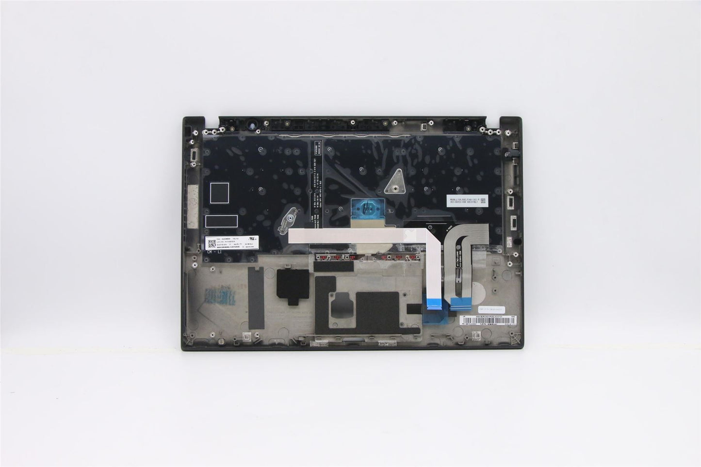Lenovo ThinkPad T495s Keyboard Palmrest Top Cover Portuguese Black 5M11A08746
