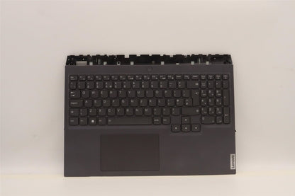 Lenovo 5 16ARH7H Palmrest Cover Touchpad Keyboard UK Slate Grey 5CB1H71038