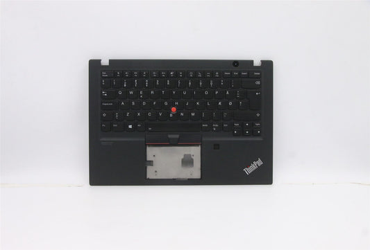 Lenovo ThinkPad T14s Keyboard Palmrest Top Cover Danish Black Backlit 5M10Z41369