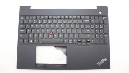 Lenovo ThinkPad E16 Gen 1 Keyboard Palmrest Top Cover US Black 5M11L65160