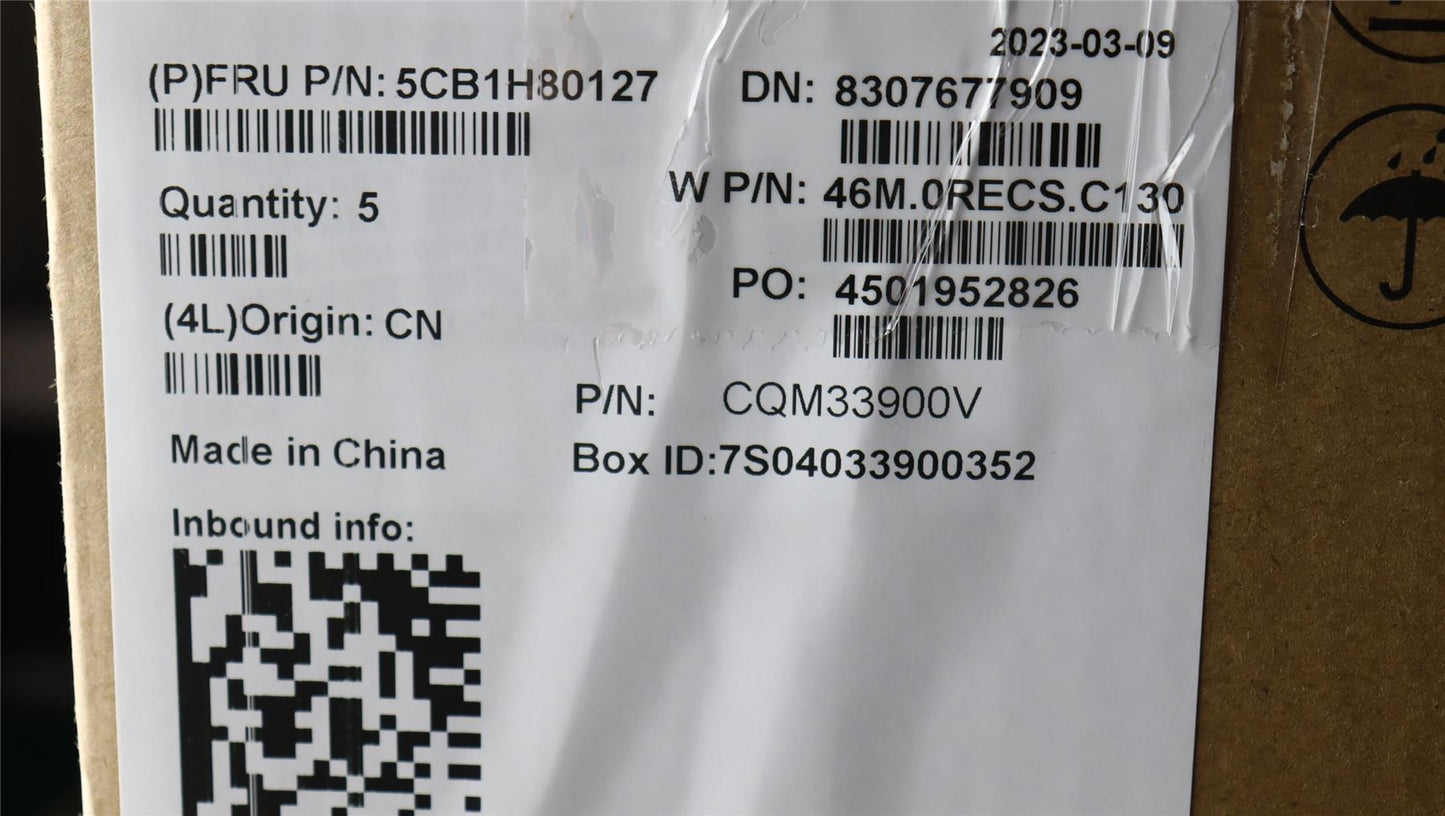 Lenovo Upper Case ASM_NORDIC W 82RA CG 5CB1H80127