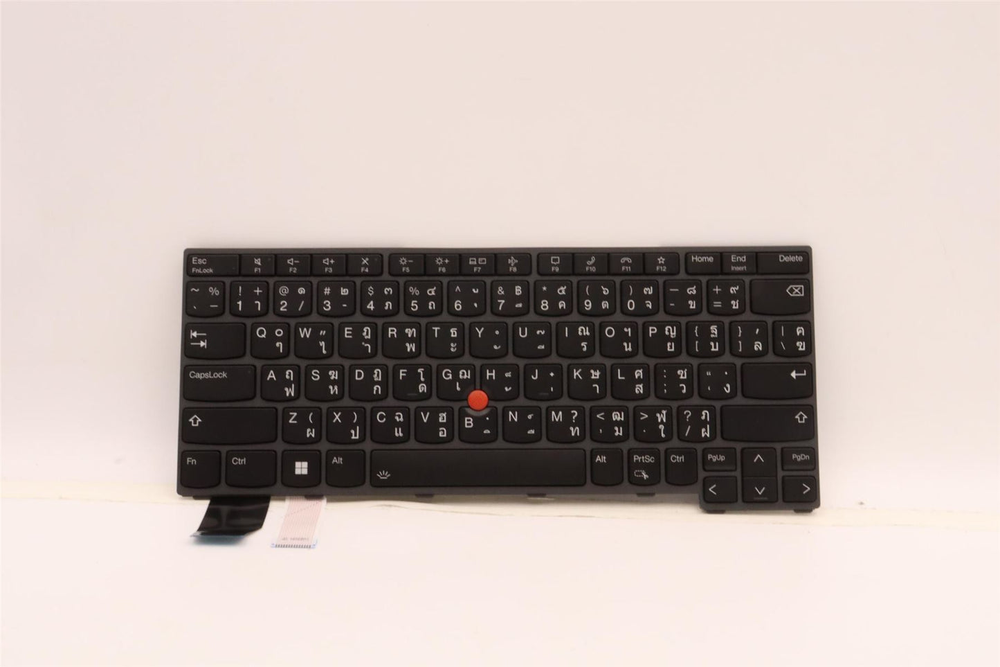 Lenovo ThinkPad X13 Gen 3 L13 Gen 4 Keyboard Thai Black Backlit 5N21H76859
