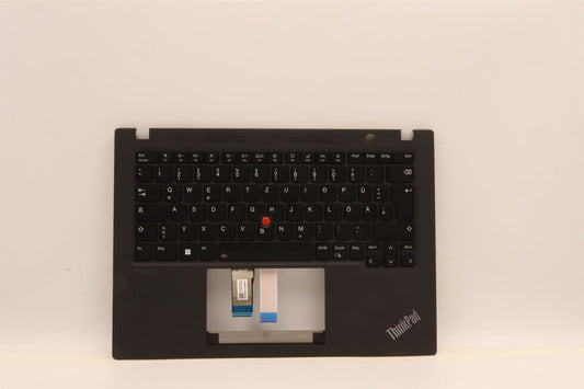 Lenovo ThinkPad T14s Gen 3 Palmrest Cover Keyboard German Black 5M11H27376