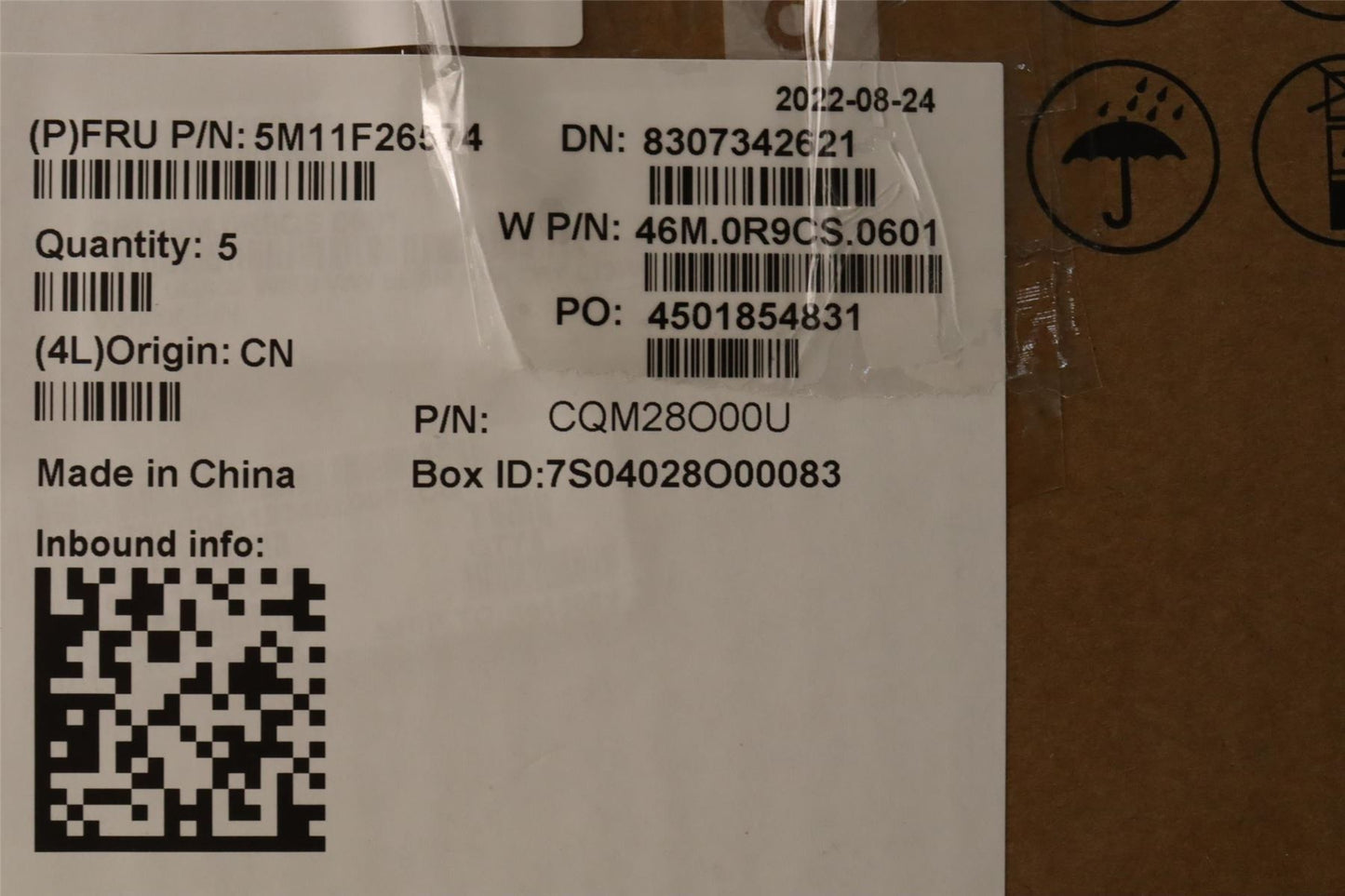 Lenovo 13w Keyboard Palmrest Top Cover French Black Backlit 5M11F26574