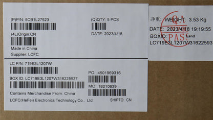 Lenovo Upper Case ASM_SLV L82XQ AG BL 5CB1L27523