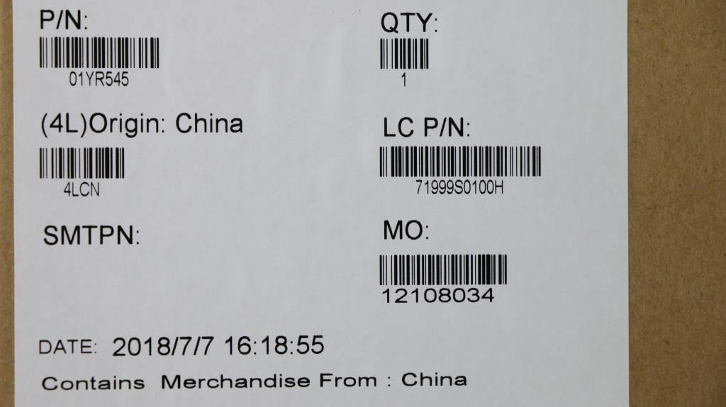 Lenovo Carbon X1 6th Keyboard Palmrest Top Cover Hungarian Black Backlit 01YR545