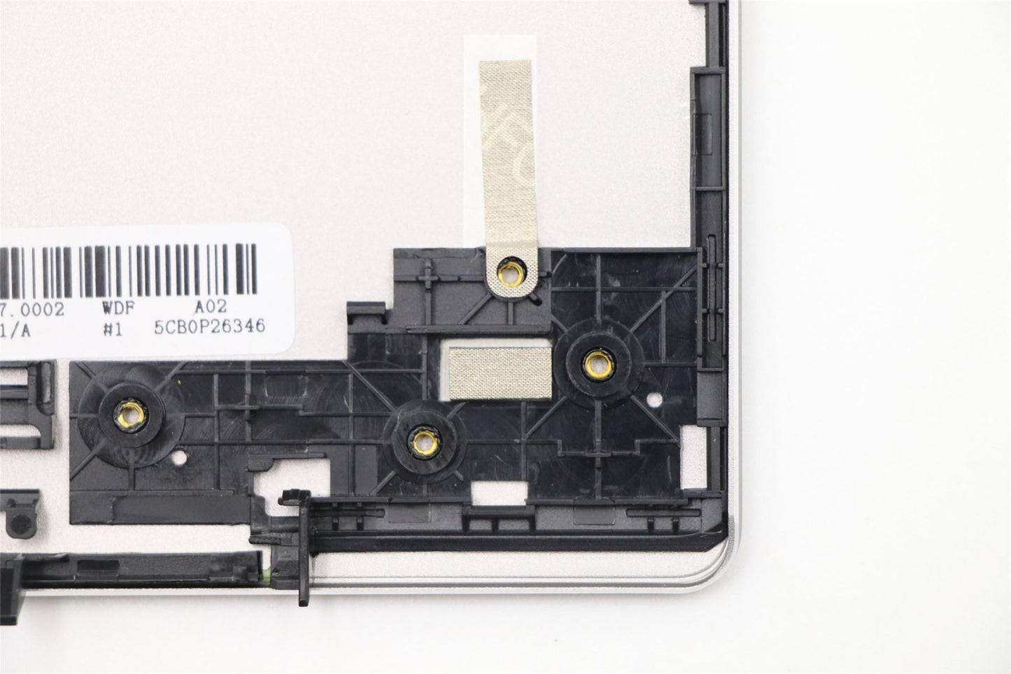 Lenovo IdeaPad 720-15IKB LCD Cover Rear Back Housing Silver W/Gasket 5CB0P26346