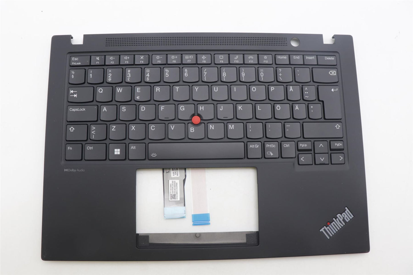 Lenovo ThinkPad T14s Gen 4 Keyboard Palmrest Top Cover Black Backlit 5M11L59545