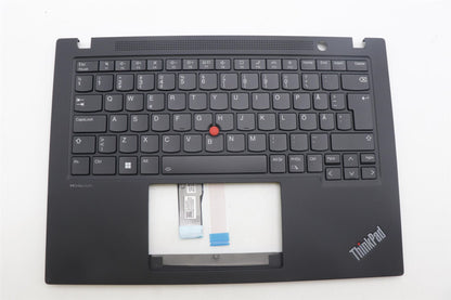 Lenovo ThinkPad T14s Gen 4 Keyboard Palmrest Top Cover Black Backlit 5M11L59545