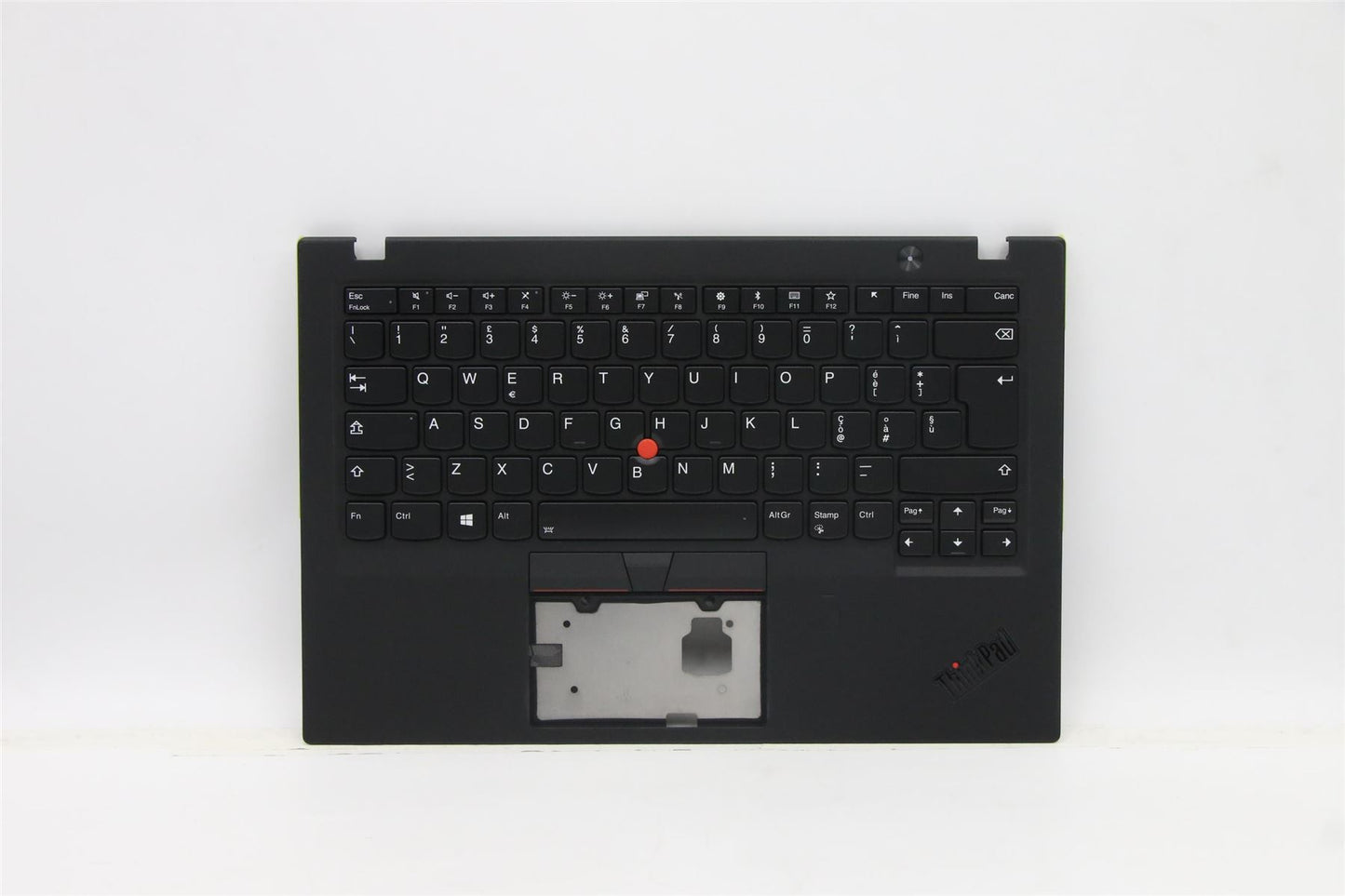 Lenovo ThinkPad X1 6th Gen Keyboard Palmrest Top Cover Italian Black 01YR548