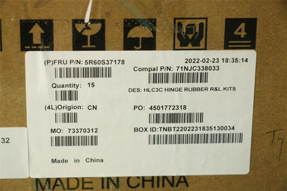 Lenovo RUBBER Rubber hinge C 82UD (R+L)*10pcs 5R60S37178