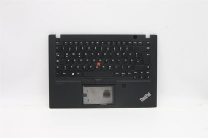 Lenovo ThinkPad T14s Keyboard Palmrest Top Cover German Black Backlit 5M10Z41666