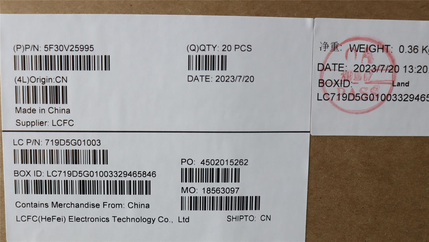 Lenovo FRU FPR CS21 3.24 MoC SG RND 5F30V25953
