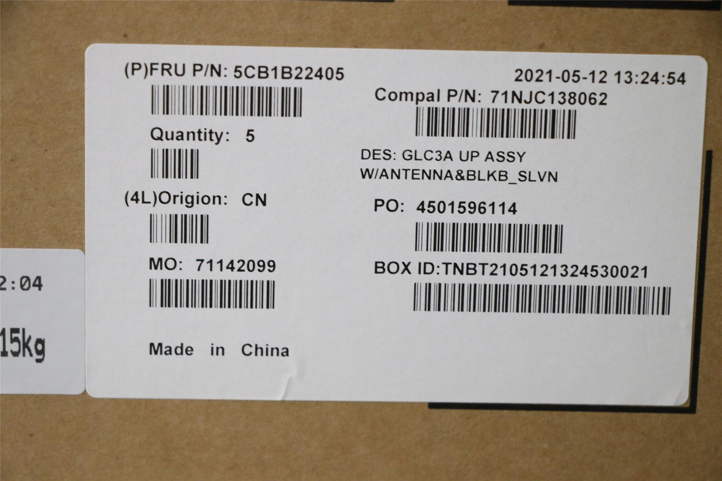 Lenovo IdeaPad 6 13ARE05 6 13ALC6 Keyboard Palmrest Top Cover Black 5CB1B22405