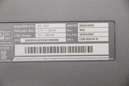 Lenovo TrackPoint KBD-Swe/Finn 5D50X49583