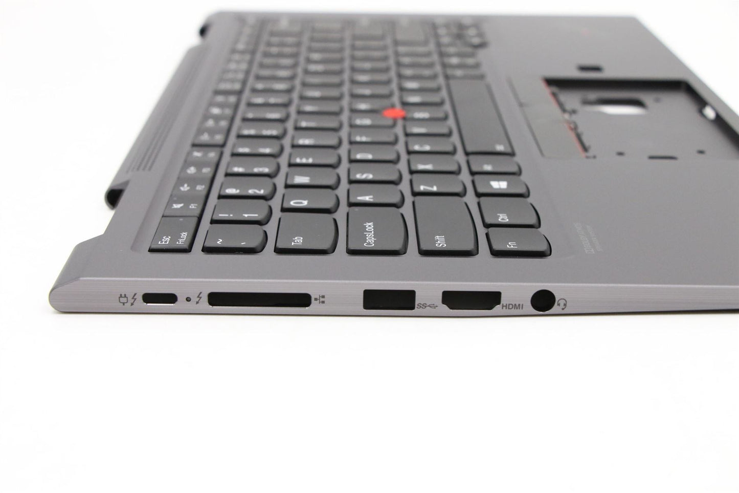 Lenovo Yoga X1 5th Keyboard Palmrest US Grey Backlit 5M10Z37082