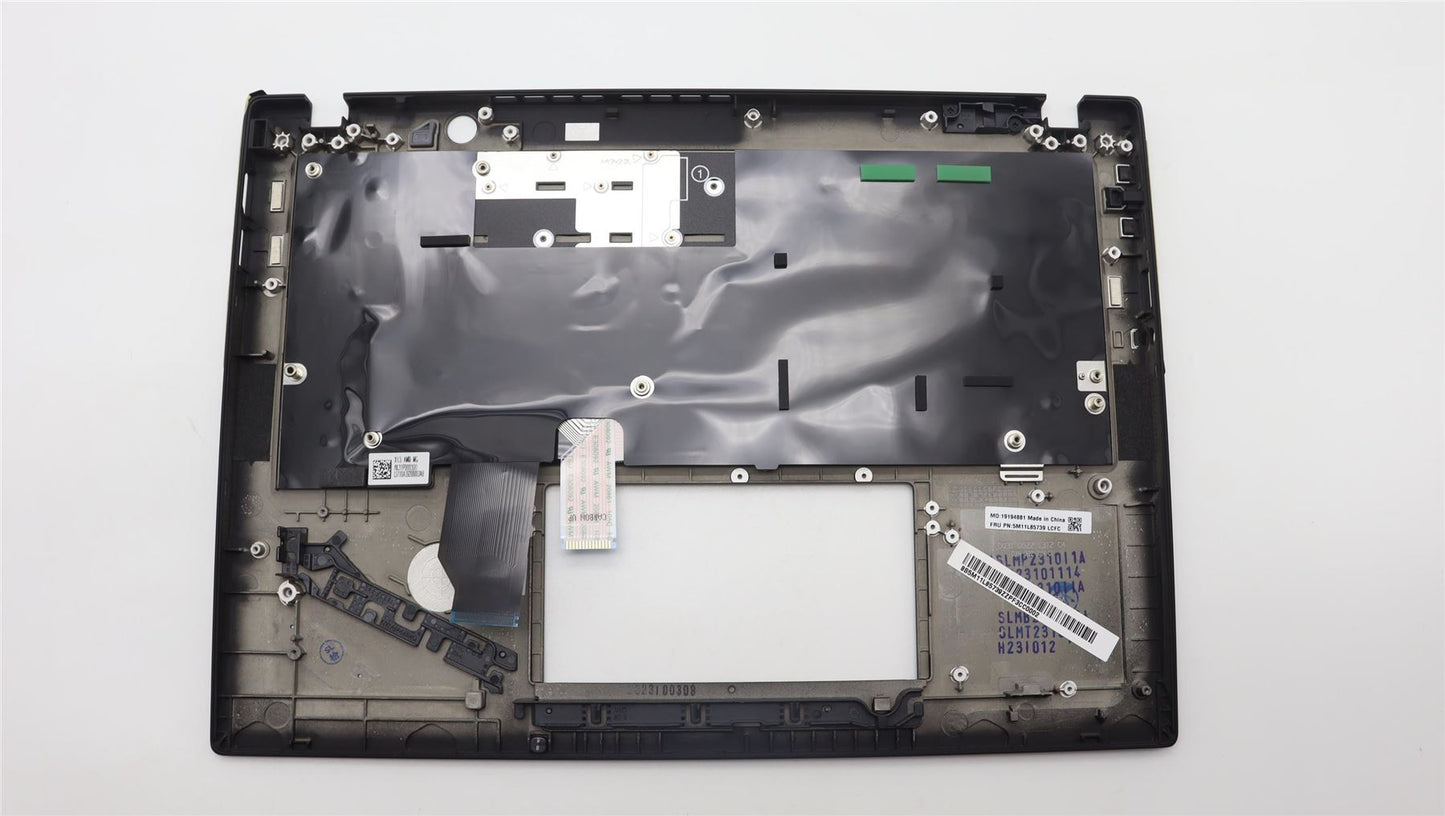Lenovo ThinkPad X13 Gen 4 Keyboard Palmrest Top Cover Italian Black 5M11L85739