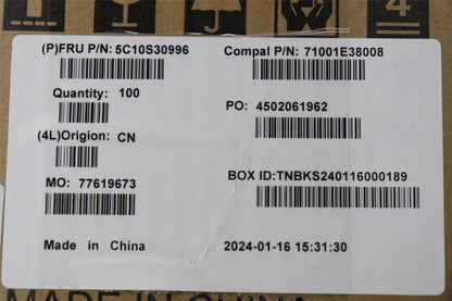 Lenovo IO/B FFC C 83FD 5C10S30996