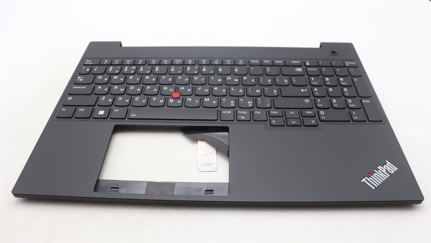 Lenovo ThinkPad E16 Gen 1 Keyboard Palmrest Top Cover Russian Black 5M11L65271
