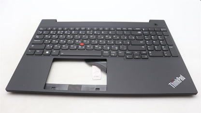Lenovo ThinkPad E16 Gen 1 Keyboard Palmrest Top Cover Russian Black 5M11L65271