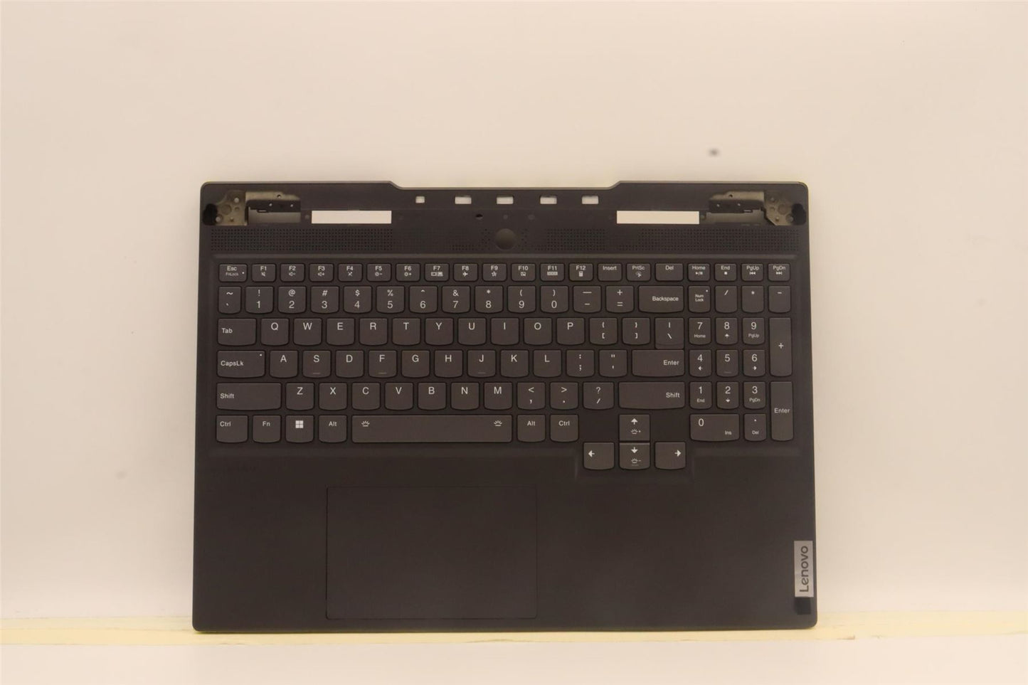 Lenovo S7 16IAH7 Palmrest Cover Touchpad Keyboard US Onyx Grey 5CB1J04285