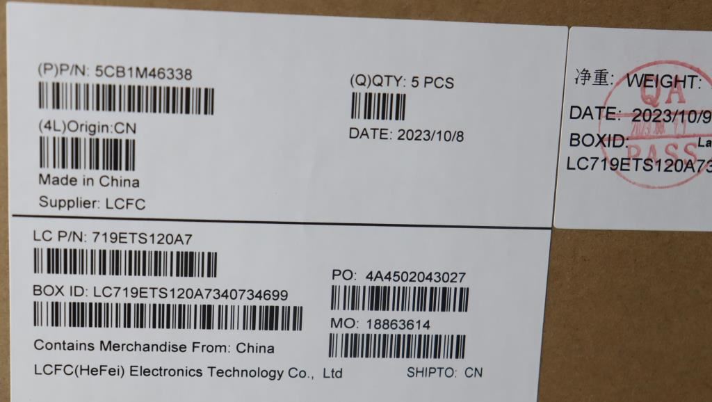 Lenovo COVER Upper Case ASM_FRA L 83EQNFPAB 5CB1M46338
