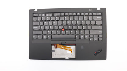 Lenovo Carbon X1 6th Palmrest Touchpad Cover Keyboard US Black 02HL880