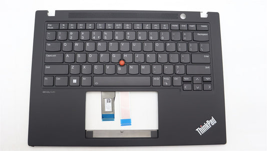 Lenovo ThinkPad T14s Gen 4 Keyboard Palmrest Top Cover US Black 5M11L59501