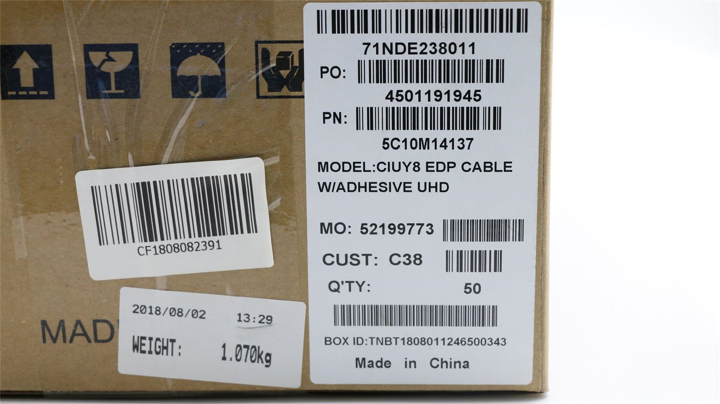 Lenovo EDP Cable C 80V5 W/ADHSV UHD 5C10M14137