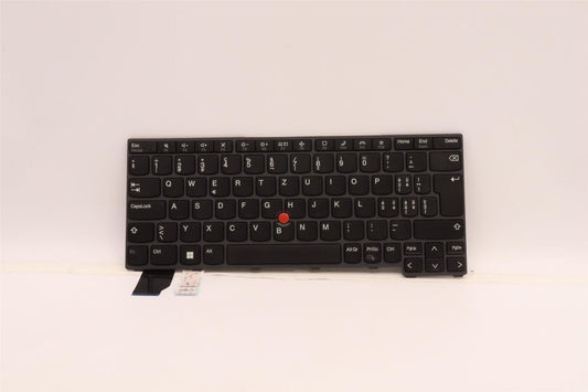 Lenovo ThinkPad X13 Gen 3 L13 Gen 4 L13 Gen 3 Keyboard Swiss Black 5N21H76992