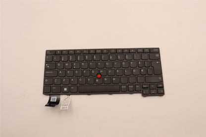 Lenovo ThinkPad L13 Gen 4 Keyboard Norwegian Black Backlit 5N21H76982