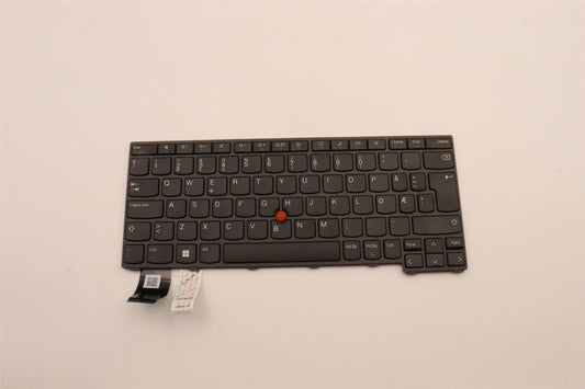 Lenovo ThinkPad L13 Gen 4 Keyboard Norwegian Black Backlit 5N21H76982