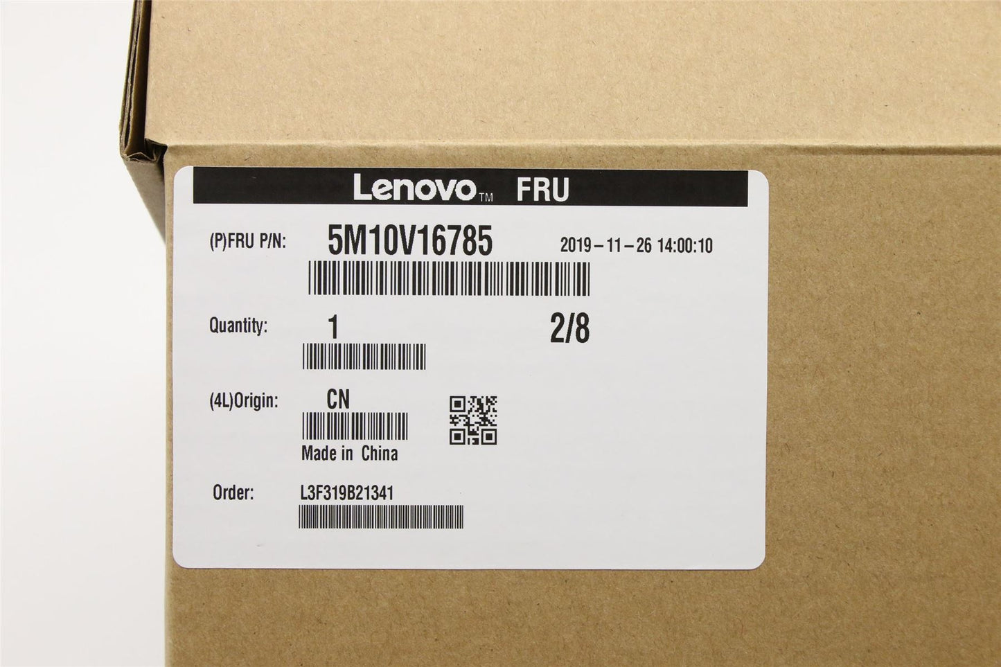 Lenovo ThinkPad T495s Keyboard Palmrest Top Cover Danish Black 5M11A08707