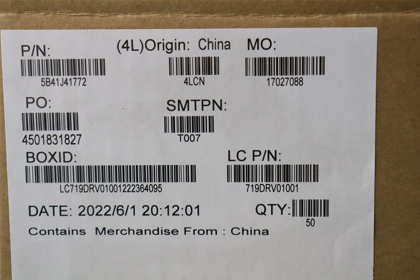 Lenovo BRACKET,LCD,CAMERA,CONN,ASSY 5B41J41772
