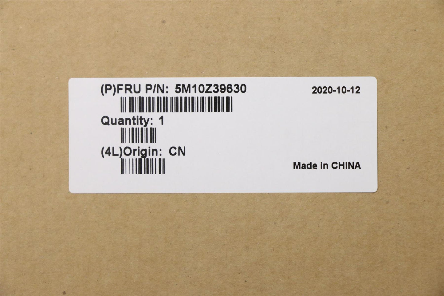 Lenovo ThinkPad X1 3rd Gen P1 Gen 3 Keyboard Palmrest Top Cover Black 5M10Z39630