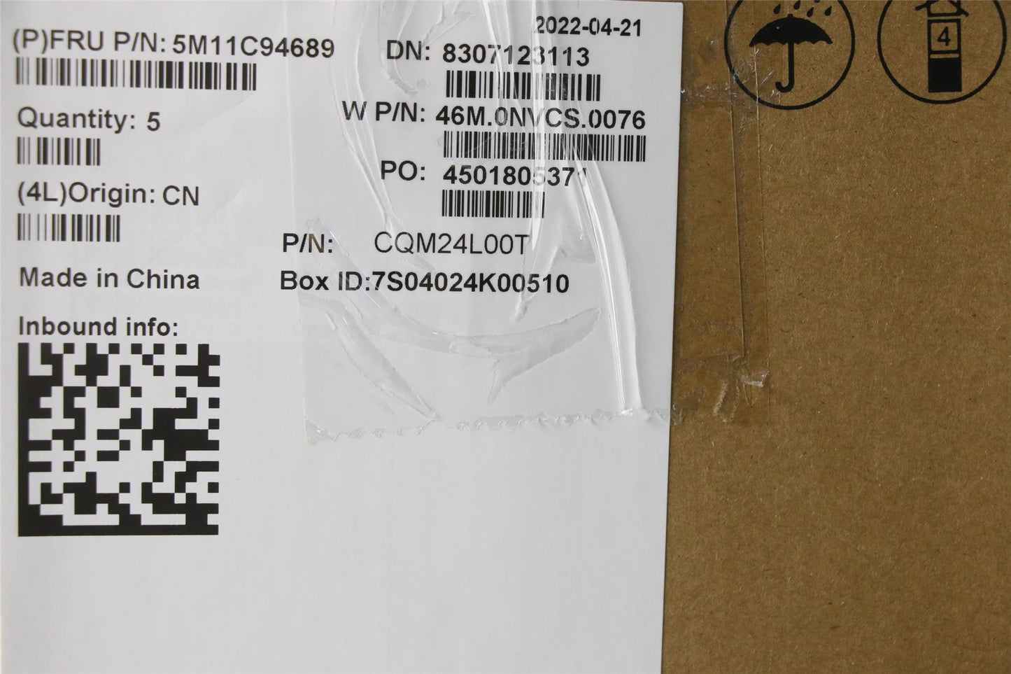 Lenovo MECH_ASM FRU ASM KYB GER CcCP NW Chicony 5M11C94687