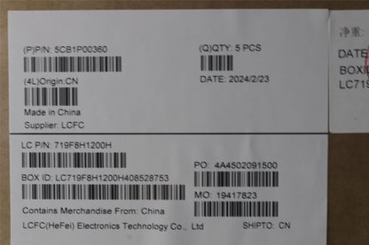 Lenovo Upper Case ASM_NORDIC L83AC CB 5CB1P00360